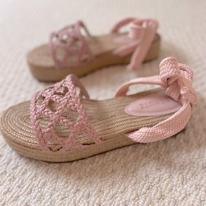 Schutz 
Byana Flatform Sandal In Sweet Rose